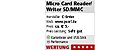 PC Games Hardware: Micro Card Reader/Writer SD/MMC USB 2.0