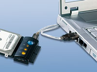 c-enter Adapter IDE/SATA auf USB2.0 f.IDE-/SATA-Festplatten; Card-Reader und USB-Sticks Card-Reader und USB-Sticks 