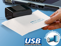 c-enter automatischer USB-Brieföffner