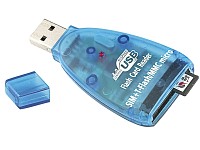 c-enter USB 2.0 Card-Reader für SIM/ T-Flash & MMC micro