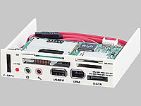 c-enter Multipanel 3,5" white mit Card-Reader/USB/SATA usw.
