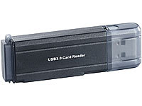 c-enter Cardreader mit USB 3.0 für SD(HC/XC) und microSD(HC/XC); Multi-Card-Reader mit SIM- und Smartcard-Reader Multi-Card-Reader mit SIM- und Smartcard-Reader 